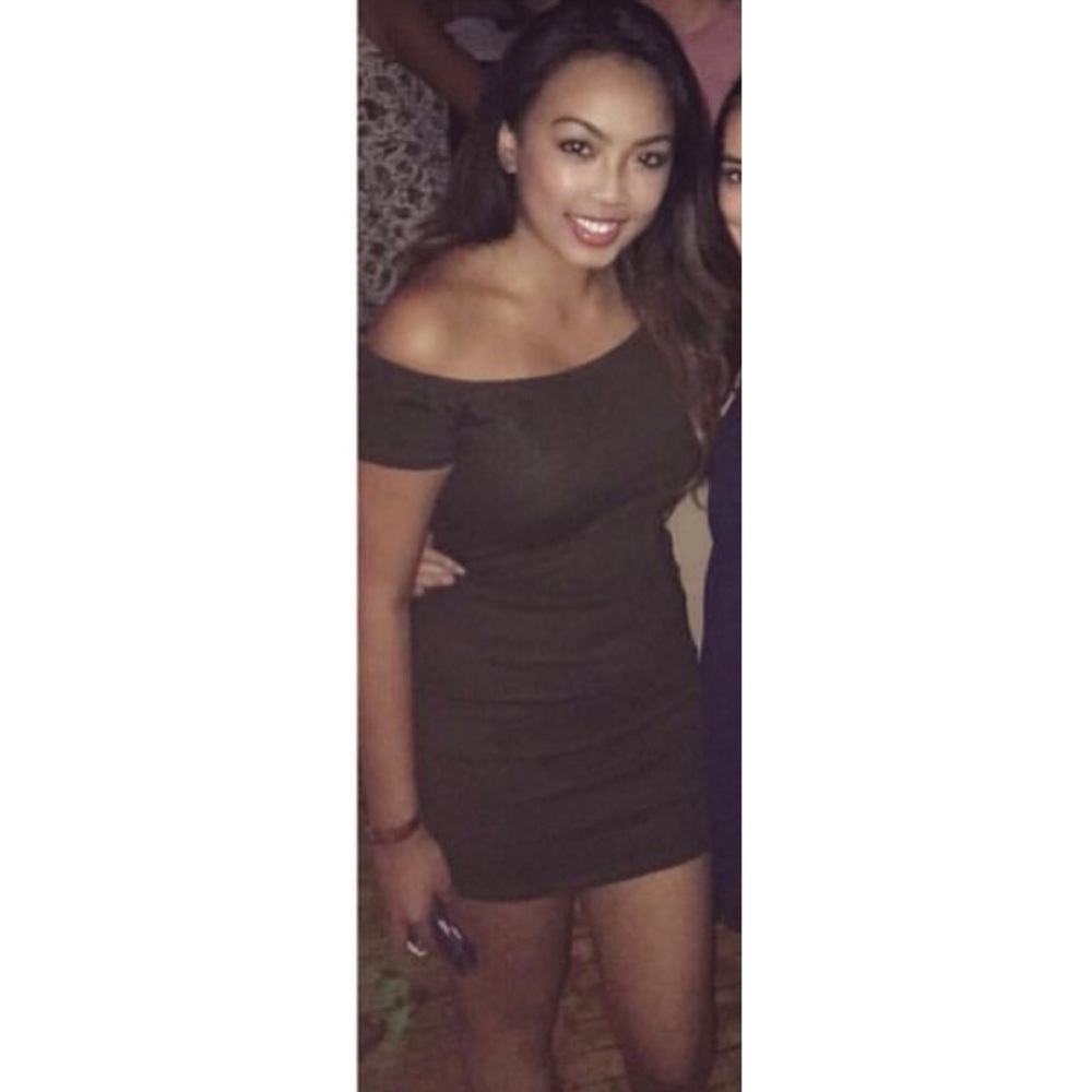 Off the shoulder dress